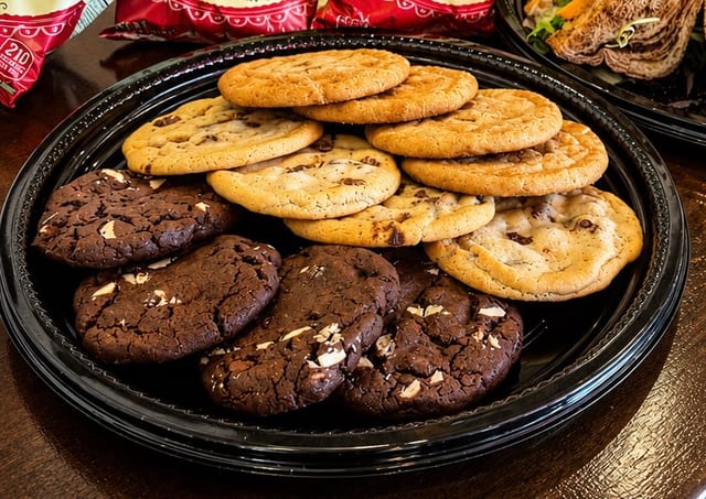 Fresh Baked Cookie Platter.