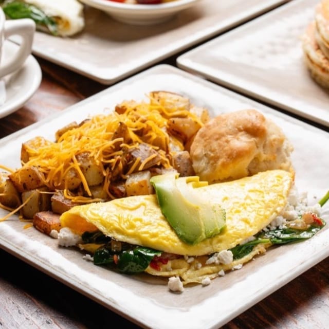 Veggie Omelette.