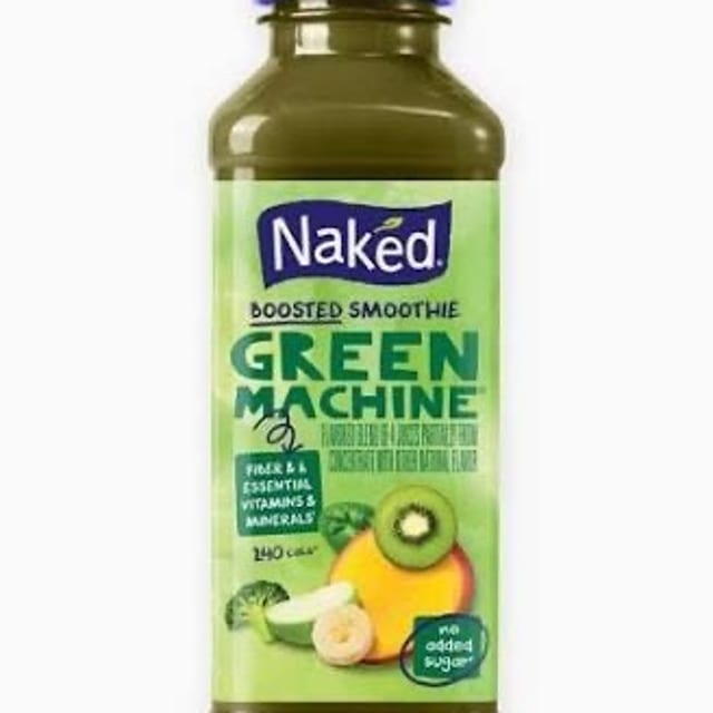 Naked Green Machine Smoothie.