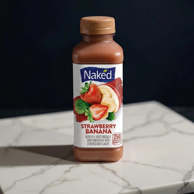 Naked Strawberry Banana Smoothie.