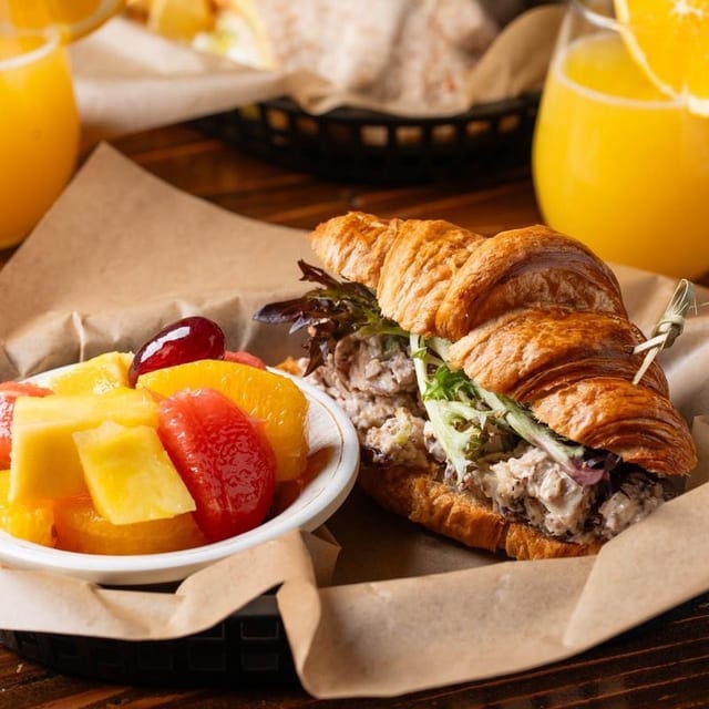 Chicken Salad Croissant.