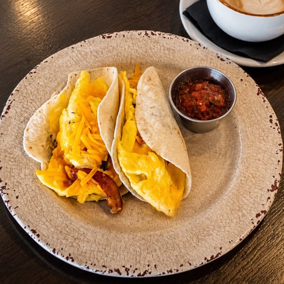 Touchdown Egg Taco.